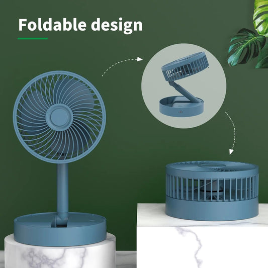 Powerful Rechargeable High Speed Table Desk Fan