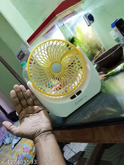 Powerful Rechargeable High Speed Table Desk Fan